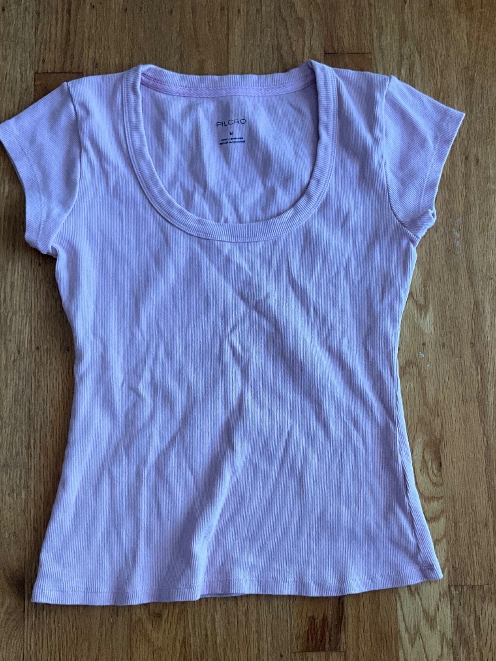 Anthropologie Pilcro Slim Scoop Neck Tee